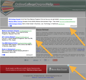 content network example