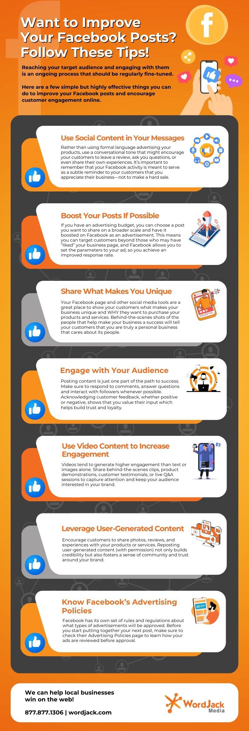 Want to Improve Your Facebook Posts? Follow These Dos & Don’ts [infographic]