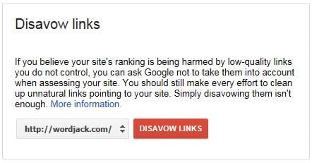 disavow 1