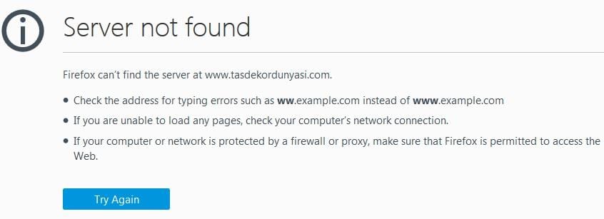 server error