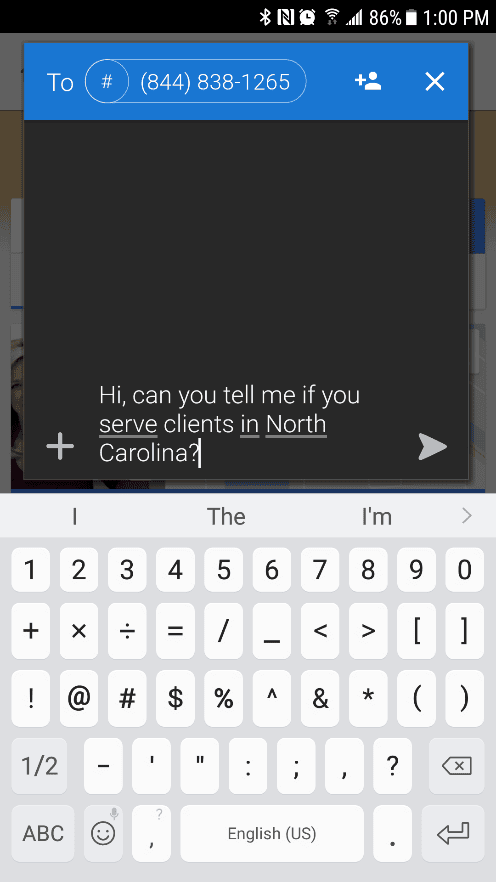 SMS Messaging