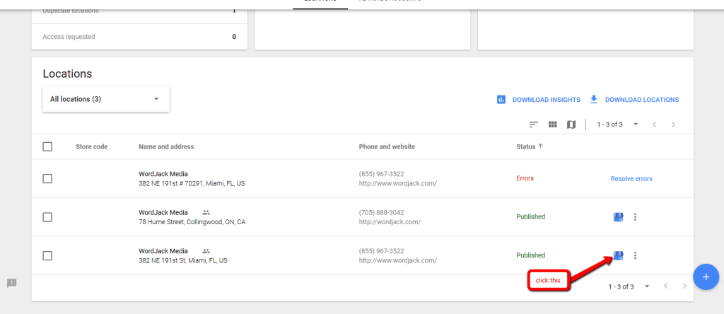Multiple Listings