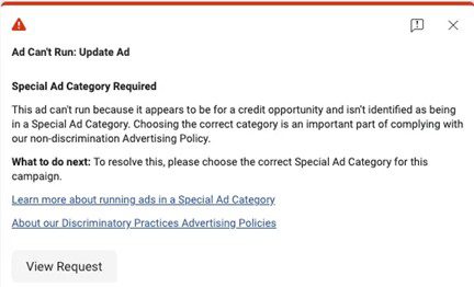 A Quick Look at Facebook’s Special Ad Categories