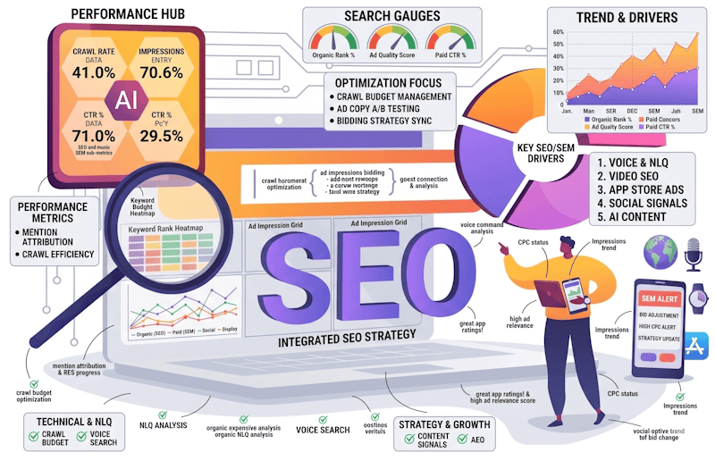 Create A Strong Core Search Foundation (SEO and SEM)