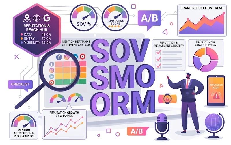 Dominating Market Share and Protecting Brand (SOV, SMO, ORM)